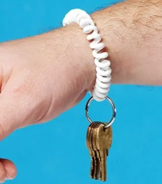 Health Care Logistics - 1525B Wrist Key Keeper Multicolored