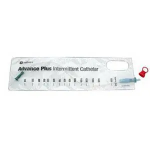 Hollister - 94124 Intermittent Closed System Catheter Advance Plus™ Straight Tip 12 Fr. Without Balloon PVC
