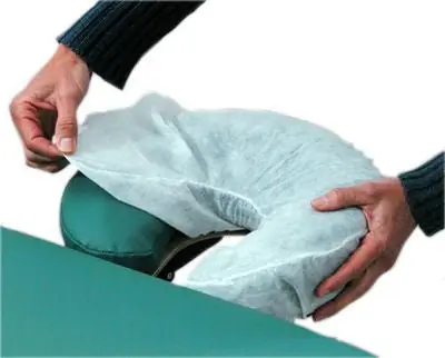 Fabrication Enterprises - 15-3737-50 Face Cradle Cover for Portable Massage Tables