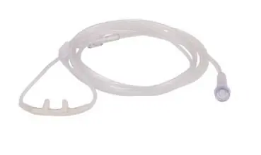 Drive DeVilbiss Healthcare - CAN-ROS4 Nasal Cannula Roscoe Adult Curved Prongs 4 Foot Tubing High Flow Rate