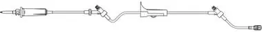B. Braun - 354202 Primary IV Administration Set Caresite® Gravity 2 Ports 15 Drops / mL Drip Rate 15 Micron Filter 84 Inch Tubing Solution