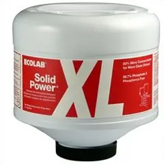 Ecolab - 6100185 Solid Power® XL with GlassGuard™ Dish Detergent