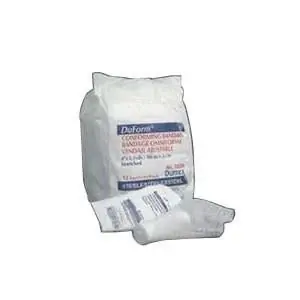 Gentell - 75206 Conforming Bandage Duform 6 Inch X 4-1/2 Yard 1-Ply Sterile 1 per Pack