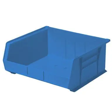Health Care Logistics - 1420B Storage Bin HCL® Super Tough Blue Plastic 7 X 14-3/4 X 16-1/2 Inch