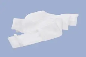Contec Inc - MEQT0001 Cleanroom Wet Mop Pad Contec® EasyReach™ Bound Edge White Polyester Disposable