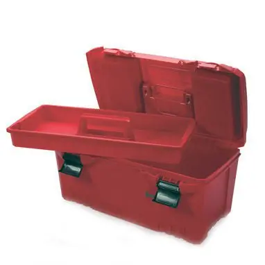 Health Care Logistics - 18631 Medical / Surgical Box Red 9-3/4 X 9-3/4 X 20 Inch