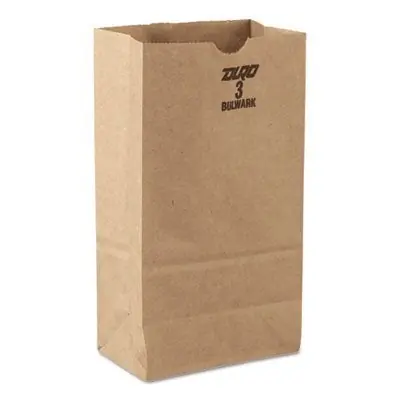 Essendant Co-United Stationers - BAGGK3500 Grocery Bag General Brown Kraft Paper #3