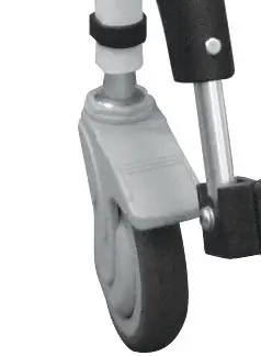 Drive DeVilbiss Healthcare - NRS185006-08 drive™ Caster with Leg for use with NRS185006/7 Aluminum Shower Commode Chair