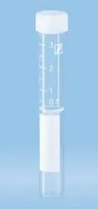 Sarstedt - 62.617 Venous Blood Collection Tube Plain 3.5 mL Screw Cap Polypropylene Tube