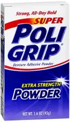 Glaxo Consumer Products 31015807801 - Super Poligrip® Denture Adhesive - 1/Each