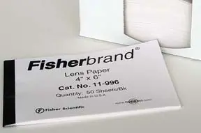 Fisher Anatomical - 11996 Fisherbrand® Lens Paper for Cleaning Glass Lenses