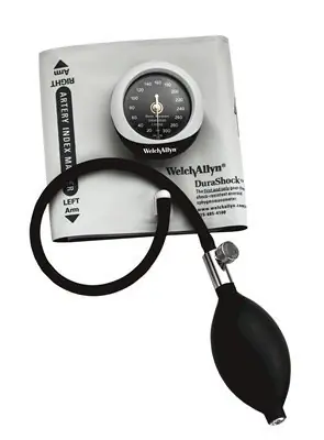 Welch Allyn - DS45-12 DuraShock™ Silver Series DS45 Aneroid Sphygmomanometer