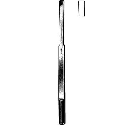 Sklar - 41-1342 Chisel Sklar® Cottle 4 mm Width Straigt Blunt Blade with Rounded Corners OR Grade Stainless Steel NonSterile 7 Inch Length