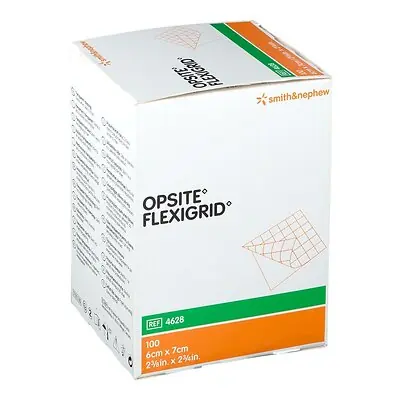 Smith & Nephew - 4628 OpSite Flexigrid Transparent Film Dressing