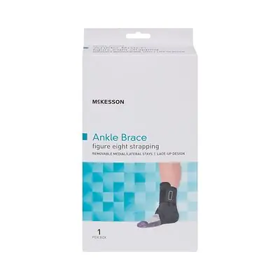 McKesson Brand - 155-81-97045 McKesson Low Profile / Open Heel / Open Toe Ankle Brace