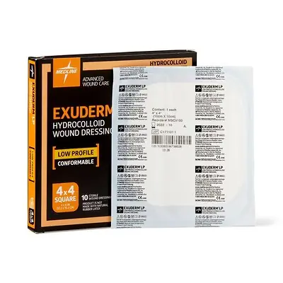Medline - MSC5100 Exuderm™ LP Hydrocolloid Dressing