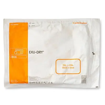 Smith & Nephew - 5999024 Smith & Nephew Exu-Dry Anti-Shear Super Absorbent Dressing