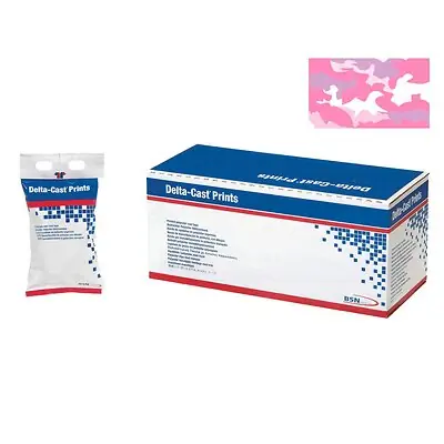 BSN Medical - 7227340 Delta-Cast® Pink Camouflage Cast Tape