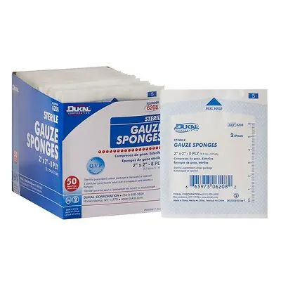 Dukal - 6208 Dukal™ Sterile Gauze Sponge