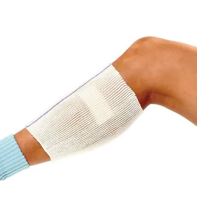 The Pillow Factory Division - 826 Elastic Net Retainer Dressing X-Span® Tubular White / Purple Polyester / Spandex Size 6 8 Yard Length Waist / Head / Thigh NonSterile