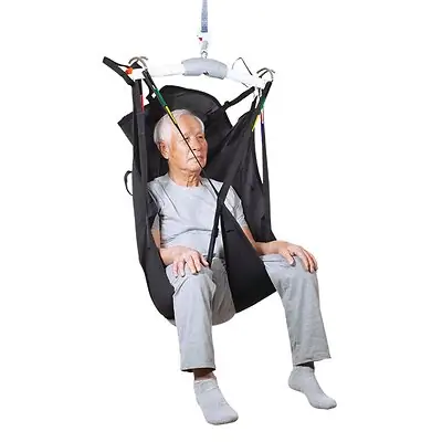 Span America - 8A4430 Patient Sling Universal 6 Point Cradle With Head Support Loop Attachment Medium 625 lbs. Weight Capacity