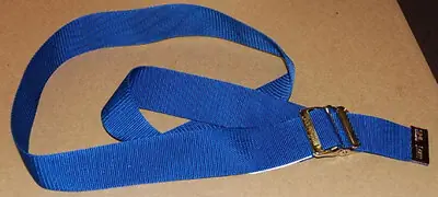 Skil-Care - 252000 Gait Belt EZ Clean 60 Inch Length Blue Polyurethane Coated Webbing