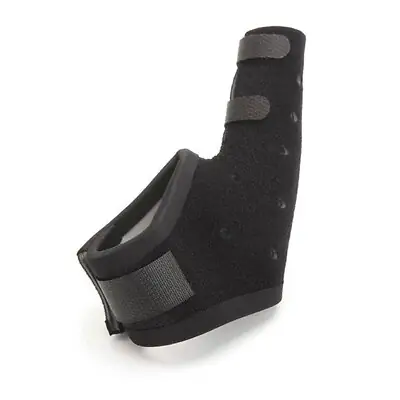 DJO - 211-41-1111 Thumb Brace Exos® Extended Short Thumb Spica™ Adult Small Hook and Loop Strap Closure Left Hand Black