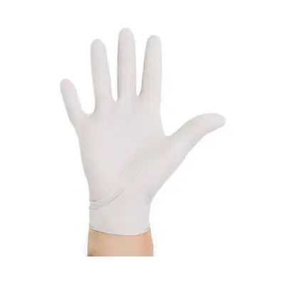 O&M Halyard Inc - 53130 Exam Glove STERLING® Small 50 Pairs per Box Sterile Pair Nitrile Standard Cuff Length Textured Fingertips Gray Chemo Tested