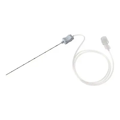 Teleflex LLC - AB-21100-US Echogenic Needle UltraQuik® 21 Gauge 4 Inch Length Insulated