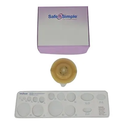Safe N Simple - SNS7238214 Ostomy Barrier Safe n Simple™ Trim to Fit