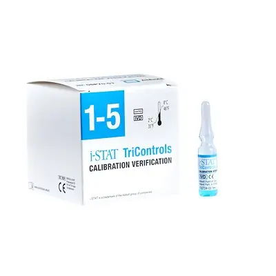 Abbott Point of Care - 05P7001 iSTAT® Tricontrols Calibration Verification Set