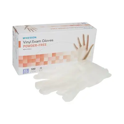 McKesson Brand - 14-120 McKesson Vinyl Exam Glove