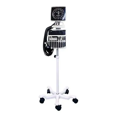 McKesson Brand - 01-752M-11ABKGM McKesson Lumeon™ Mobile Aneroid Sphygmomanometer Unit