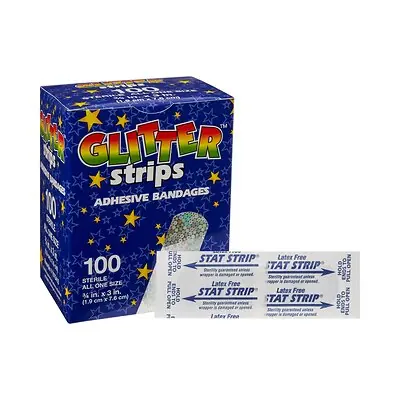 Dukal - 1075413 Glitter™ Stat Strip® Design Adhesive Strip