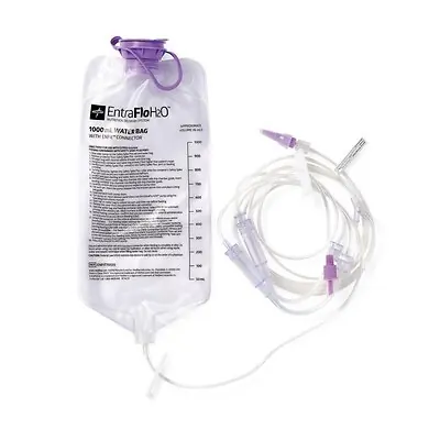 Medline - ENFIT70555 EntraFlo H2O Pump Feeding Spike Set