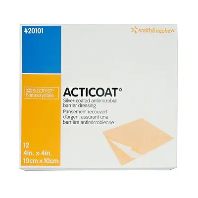 Smith & Nephew - 20101 Acticoat Burn Antimicrobial Barrier Dressing