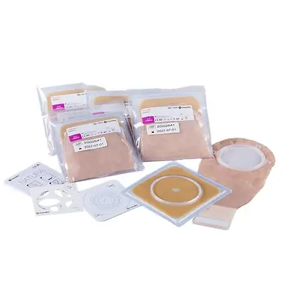 ConvaTec - 423554 Ostomy Pouch Natura® One-Piece System Trim To Fit Drainable