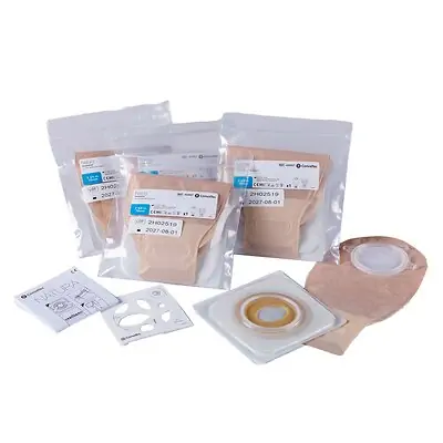 ConvaTec - 423557 Ostomy Pouch Natura® One-Piece System Mold to Fit 2-3/4 Inch Stoma Drainable