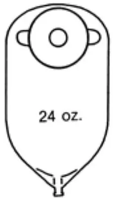 Nu-Hope Laboratories - 8258 Nu-Hope 1-Piece Urostomy Pouch
