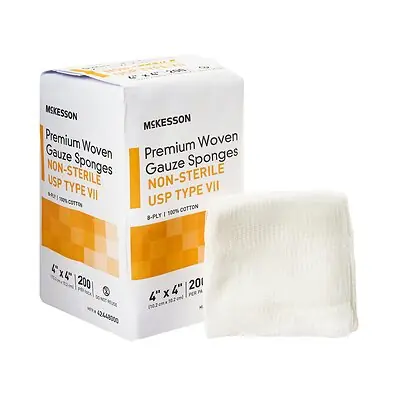 McKesson Brand - 42448000 McKesson USP Type VII Gauze Sponge
