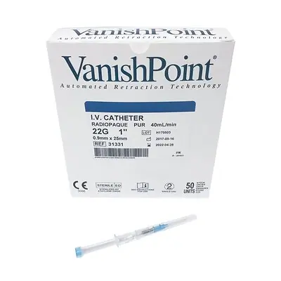 Retractable Technologies - 31331 VanishPoint® Peripheral IV Catheter