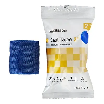 McKesson Brand - 115-2B McKesson Blue Cast Tape