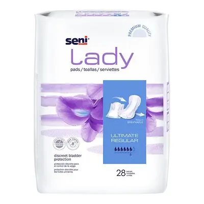 TZMO USA Inc - S-6P28-PS1 Seni® Lady Ultimate Absorbency Bladder Control Pads