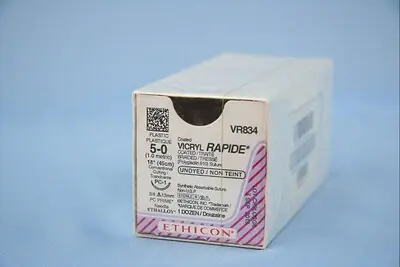 J & J Healthcare Systems - VR834 Coated Vicryl™ Rapide Suture with Needle