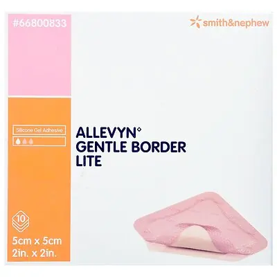 Smith & Nephew - 66800833 Allevyn™ Gentle Border Lite
