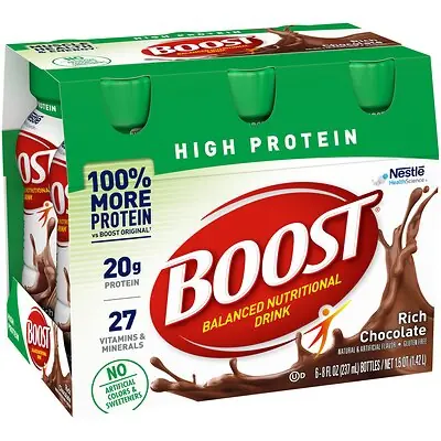 Nestle Healthcare Nutrition - 00041679940365 Boost® High Protein Chocolate Complete Nutritional Drink