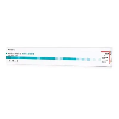 McKesson Brand - 16-SFOL518C McKesson Silicone Foley Catheter