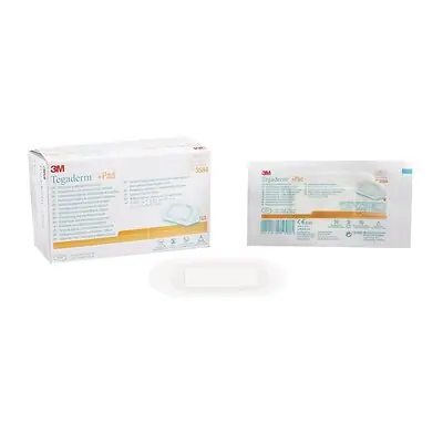 Solventum Corporation - 3584 3M™ Tegaderm™ Transparent Film Dressing with Pad