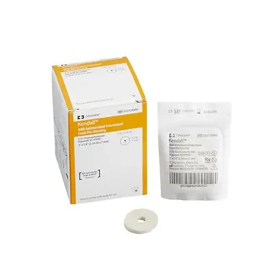 Cardinal - 55512AMD Kendall™ AMD Nonadhesive w/o Border Antimicrobial Foam Dressing