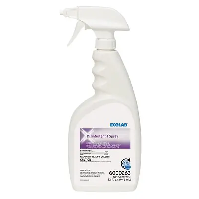 Ecolab - 6000263 Ecolab Disinfectant 1 Surface Disinfectant Cleaner